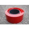 Bemalter niedriger und breiter Topf Olibo