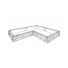 Beton-Gemüsegarten-Schule 29 cm