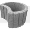 Beton topfzaun Stützmauer 28x40x50 cm