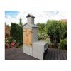 Betongrill mit Räucherkammer H 215 cm