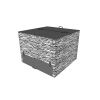 Betonkomposter Struktur Deco-Stein L 118 x B 118 cm