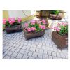 Blumentopf Holzimitat L60 cm