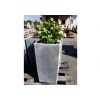 Blumentopf vor dem Haus H 45 cm