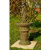 Brunnen mit einer Figur eines Fisches H 94 cm
