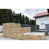 Deko Wand Blumentopf groß Gasthof L 342 x B 118 cm