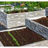 Deko Wand Blumentopf groß Gasthof L 342 x B 118 cm
