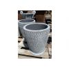 Dekorativer Blumentopf im Restaurant H 47 cm