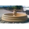Ein eleganter Brunnen mit einem Reservoir aus Sandstein H 90 cm