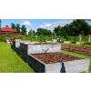 Erhöhtes Gartenbeet mit Gemüse- und Kräuteranbau