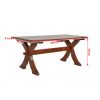 Familienmöbel aus Holz für die Terrasse