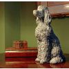 Figur Hunderasse Pudel H 28 cm