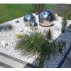 Gartenbrunnen Metallkugeln aus Edelstahl Durchmesser: 20/25/28 cm.