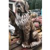Gartenfigur Hund H 80 cm
