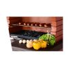 Gartengrill aus Beton L 76 cm