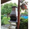Gartengrill aus Beton L 98 cm