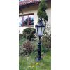 Gartenlaterne am Mast H 140 cm