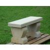 Gartensitzbank aus Sandstein