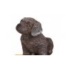 Gartenstatue Hund für Terrasse H 38 cm