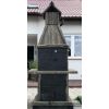 Hausgemachte Räucherei aus Beton H 275 cm