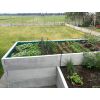 Hochbeet im Garten mit Gemüse anlegen L 371 cm