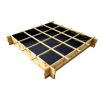 Hochbeete aus Holz 100 x 100 x H 20 cm