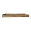Holz rechteckig hochbeet 92 x 280 x 28,5 cm