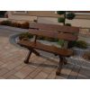 Holzmöbel für die Terrasse Familie 6 Personen