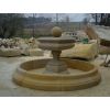 Hotelbrunnen mit Kugel H 115 cm