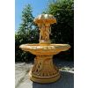 Italienischer Brunnen mit Regenschirm H 176 cm