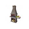Kompletter Betongrill für den Garten L 140 cm