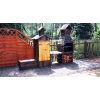 Kompletter Betongrill mit Tisch L 162 cm