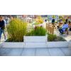 Massiver, abgestufter urbaner Blumentopf, L 494 cm