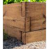 Massiver, abgestufter urbaner Blumentopf, L 494 cm