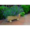 rechteckiger Terrassentopf H 22 cm