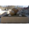 Sandsteinbrunnen mit drei Sandsteinkugeln Set