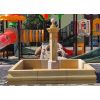 Stadtbrunnen aus Sandstein mit Montage