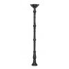 under sechseckiger Metallmastträger aus Gusseisen, H 252 cm