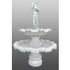 Zweistufiger Brunnen Mit dem Mädchen H 185 cm