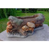 Blumentopf mit Eichhörnchen H 20 cm - Blumentopf mit Eichhörnchen H 20 cm - blumentopf_mit_eichhornchen_h_20_cm.jpg