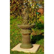 Brunnen mit einer Figur eines Fisches H 94 cm - Brunnen mit einer Figur eines Fisches H 94 cm - brunnen_mit_einer_figur_eines_fisches_h_94_cm.jpg