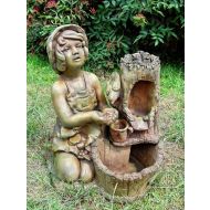 Ein Brunnen mit Küken H 59 cm - Ein Brunnen mit Küken H 59 cm - ein_brunnen_mit_kuken_h_59_cm.jpg