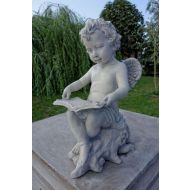 Figur eines Engels mit einem Buch H 40 cm - Figur eines Engels mit einem Buch H 40 cm - figur_eines_engels_mit_einem_buch_h_40_cm.jpg