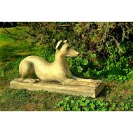 Figur Hund liegender Windhund 47 cm - Figur Hund liegender Windhund 47 cm - figur_hund_liegender_windhund_47_cm.jpg