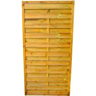 Gerader Lamellenzaun 90x180 cm / 180 x 180 cm - Gerader Lamellenzaun 90x180 cm - gerader_lamellenzaun_90x180_cm.jpg