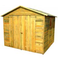 Geräteschuppen Holzgarage 279 x 253 x H235 cm - Geräteschuppen Holzgarage 279 x 253 x H235 cm - gerateschuppen_holzgarage_279_x_253_x_h235_cm.jpg