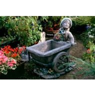 Kleines Mädchen mit einer Schubkarre mit einem Topf H 51 cm - Kleines Mädchen mit einer Schubkarre mit einem Topf H 51 cm - kleines_madchen_mit_einer_schubkarre_mit_einem_topf_h_51_cm.jpg