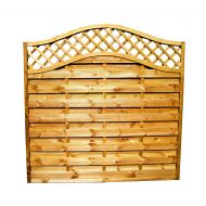 Massiver Zaun mit Pergola oben „Wellenförmig“ 180 x 180/160 cm - Massiver Zaun mit Pergola oben „Wellenförmig“ 180 x 180/160 cm - massiver_zaun_mit_pergola_oben_wellenformig_180_x_180160_cm.jpg
