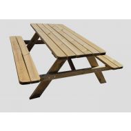 Naturholz Picknicktisch 180 x 165 x 72 cm - Naturholz Picknicktisch 180 x 165 x 72 cm - naturholz_picknicktisch_180_x_160_x_72_cm.jpg
