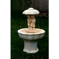Niedriger Brunnen mit Figur H 98 cm - Niedriger Brunnen mit Figur H 98 cm - niedriger_brunnen_mit_figur_h_98_cm.jpg
