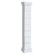 Quadratischer Säulenpfeiler der Terrasse H 266 cm - Quadratischer Säulenpfeiler der Terrasse - quadratischer_saulenpfeiler_der_terrasse.jpg